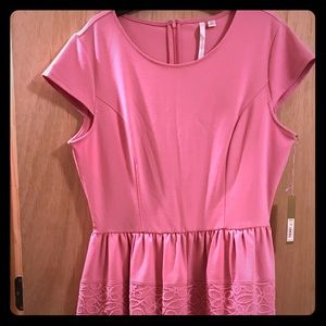 Lauren Conrad pink dress